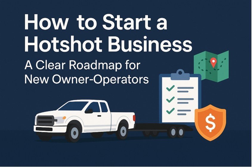 How to Start a Hotshot Business A Clear Roadmap for New Owner-Operators