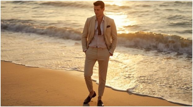 Can You Wear White or Ivory When Deciding What to Wear to a Wedding Men?