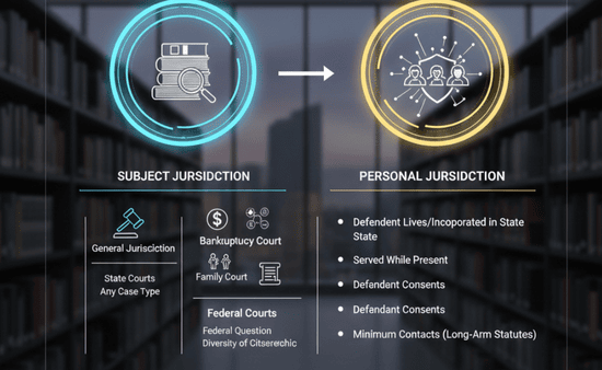 Types of Jurisdiction