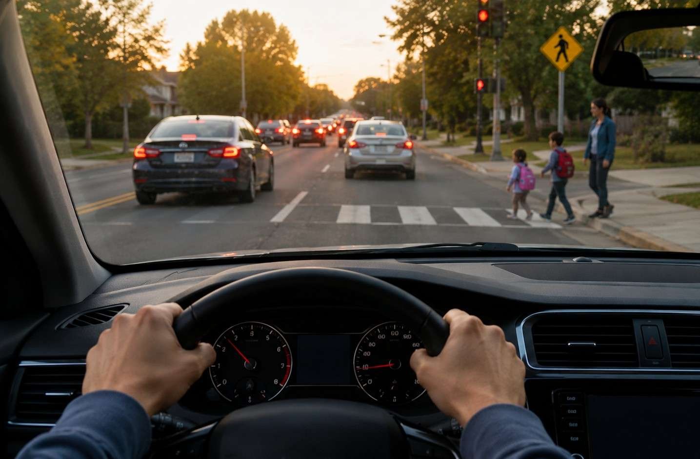 Steps in Driving