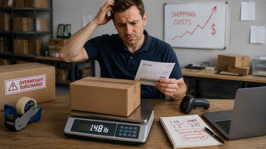 Failing to Weigh Packages Accurately