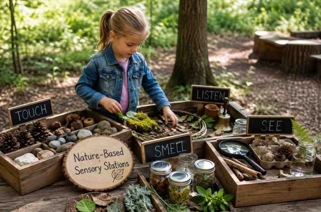 Nature-Based Sensory Stations
