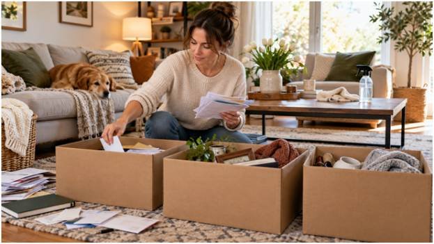 Tackle Clutter Before Scrubbing