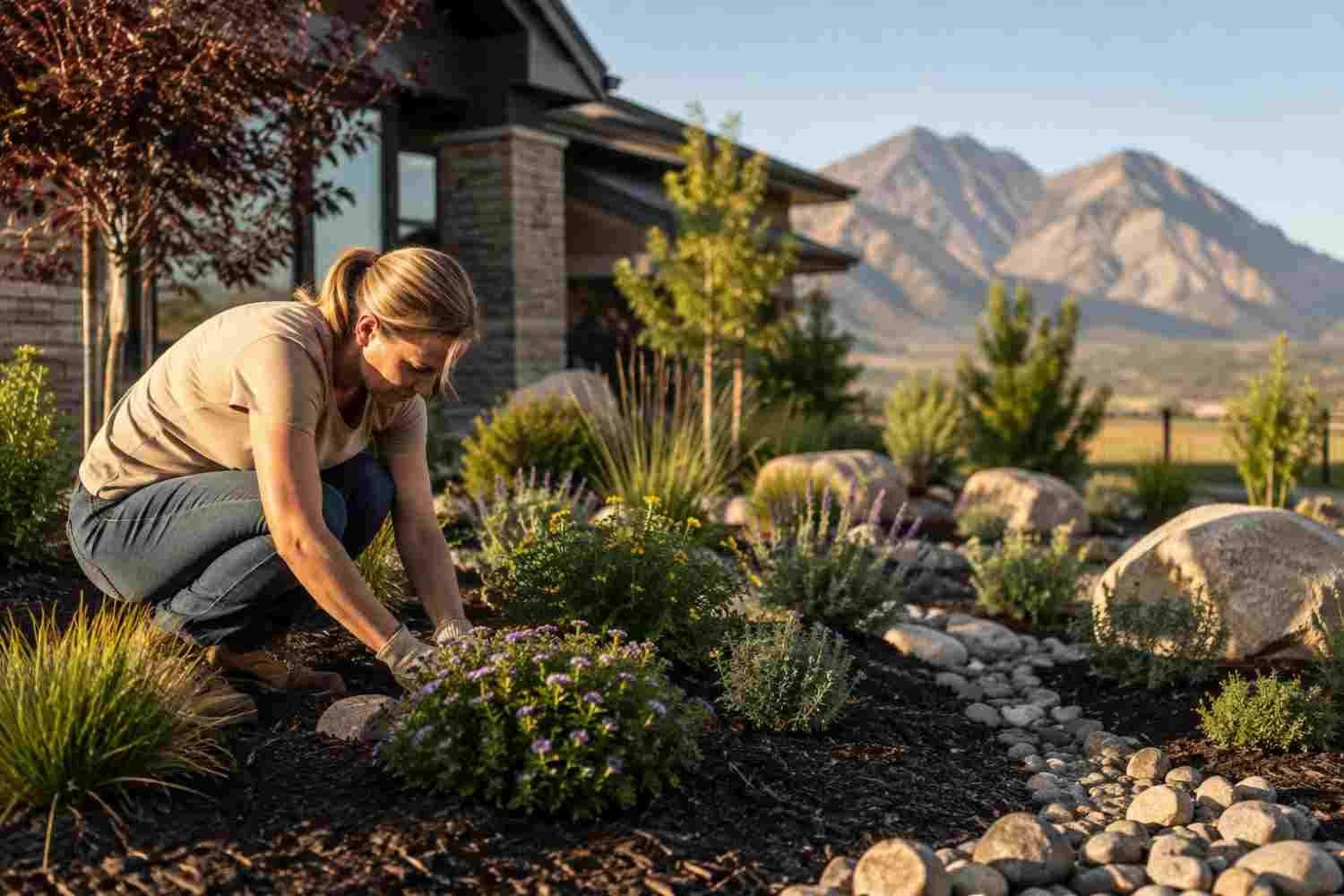 How Plant Selection Shapes the Look and Maintenance of a Utah Landscape