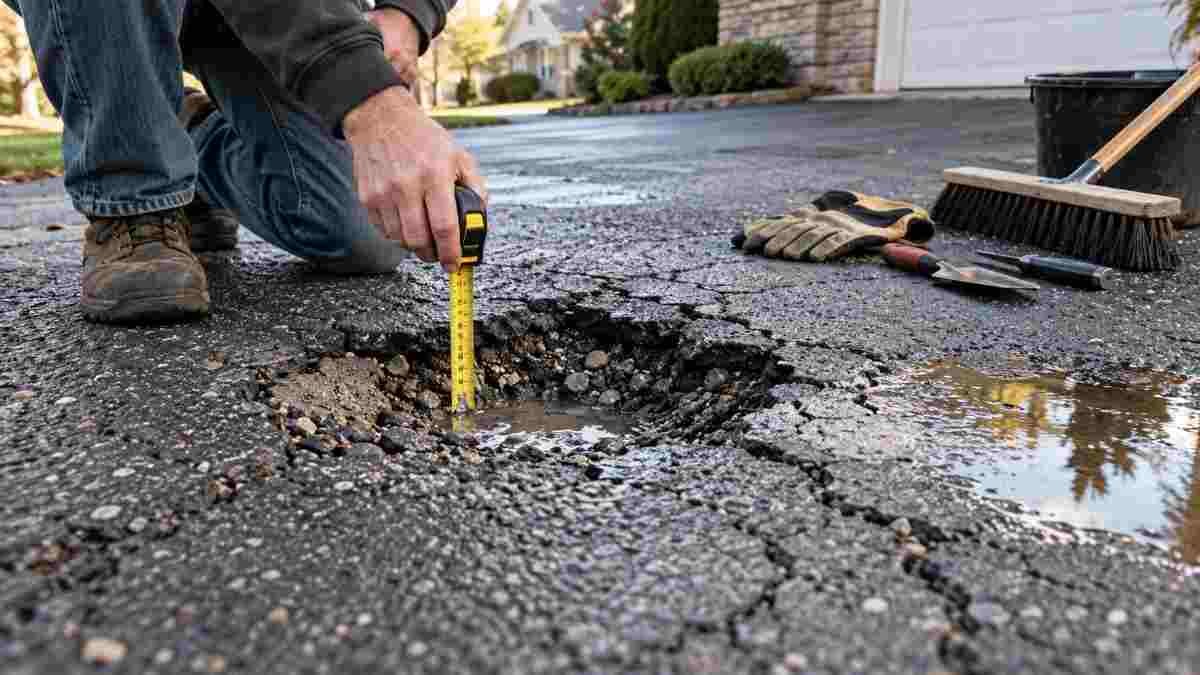 Planning a Small Asphalt Patch Before Buying Materials